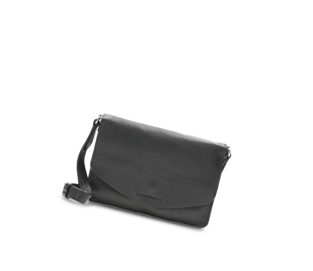 Bolsos Cruzados Clarks Marva Wave Cuero Mujer Negras | DZFK-86739