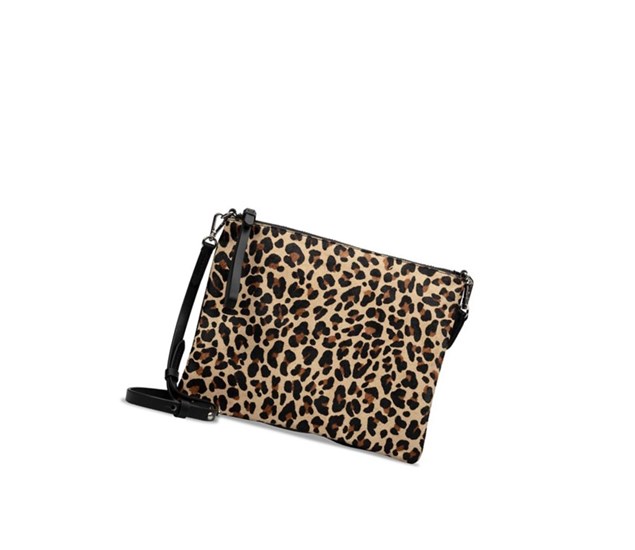 Bolsos Cruzados Clarks Roslyn Lily Print Mujer Leopardo | KHLR-75894