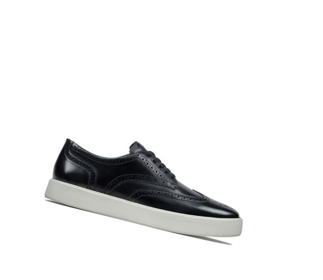 Zapatillas Clarks Hero Limit Cuero Hombre Negras | REWJ-19324