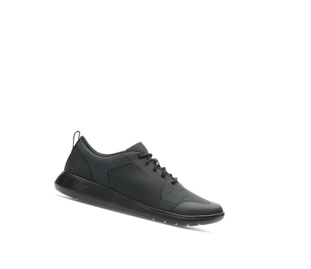 Zapatillas Clarks Scape Civic Niño Negras | WQHR-52149