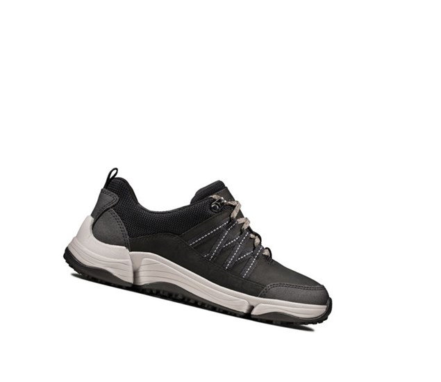 Zapatillas Clarks Tri Path Lo Nubuck Mujer Negras | ZYGC-04367