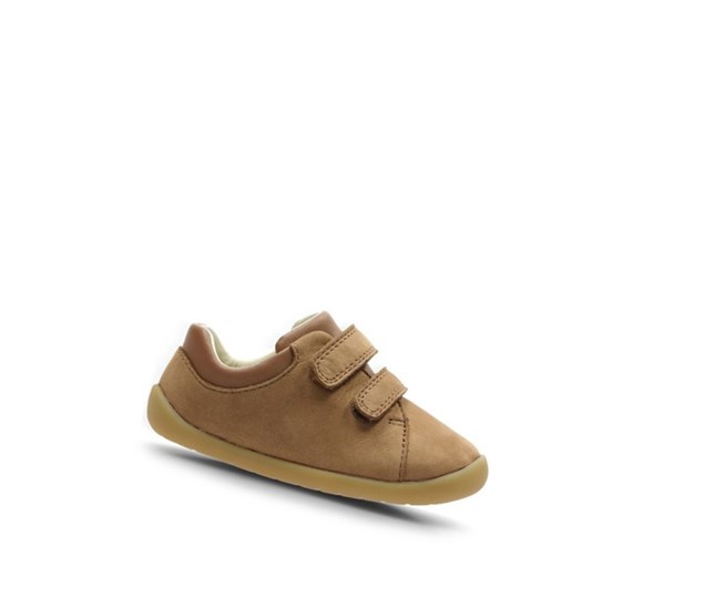 Zapatillas Para Caminar Clarks Roamer Craft Cuero Niña Marrones | VRTG-62314