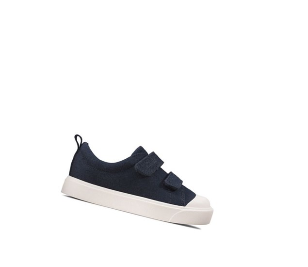 Zapatos Casuales Clarks City Bright Niño Azul Marino | WDJZ-56384