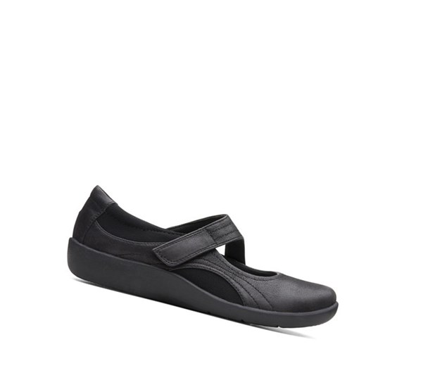 Zapatos Casuales Clarks Sillian Bella Mujer Negras | NVCZ-91074