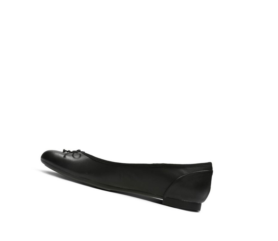 Ballerinas Clarks Couture Bloom Cuero Mujer Negras | RVSI-41869