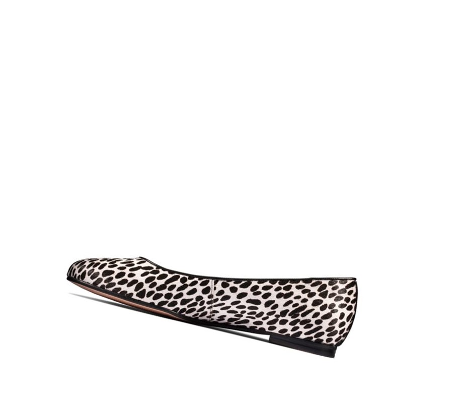 Ballerinas Clarks Grace Piper Print Cuero Mujer Leopardo | SAHU-63241