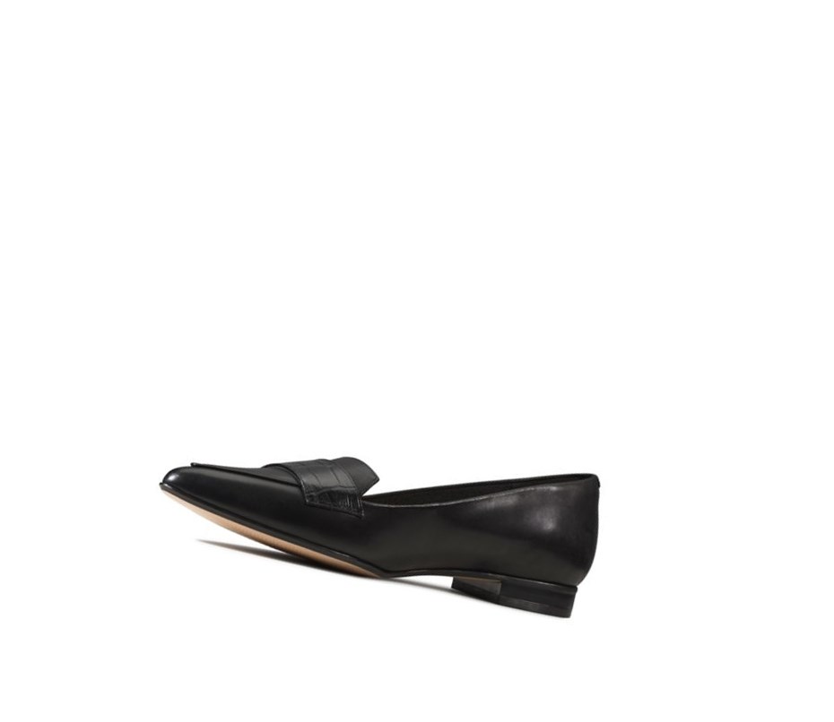 Ballerinas Clarks Laina 15 Cuero Mujer Negras | CYWB-60835