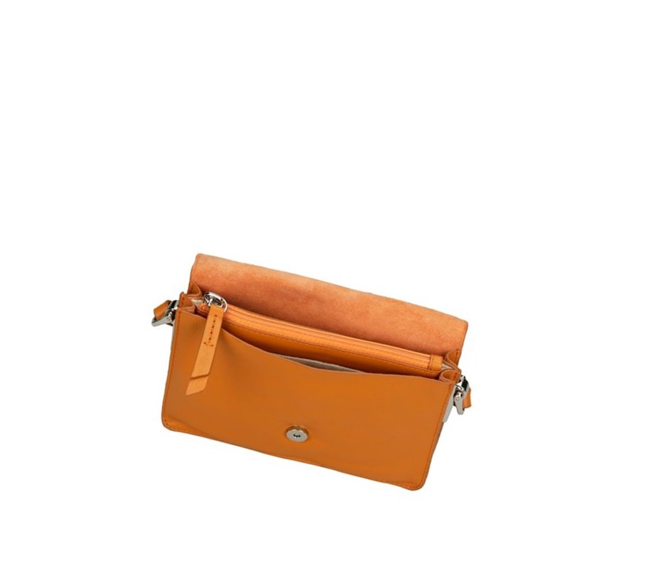 Bolsos Cruzados Clarks Marva Wave Cuero Mujer Naranjas | DWFK-37964