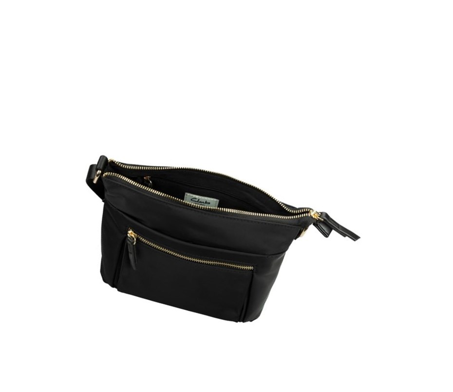 Bolsos Cruzados Clarks Raina Rush Mujer Negras | QLGH-87614