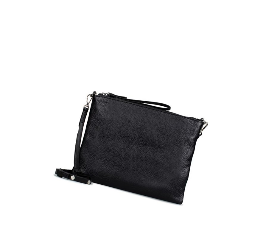 Bolsos Cruzados Clarks Roslyn Lily Cuero Mujer Negras | KJNP-08291