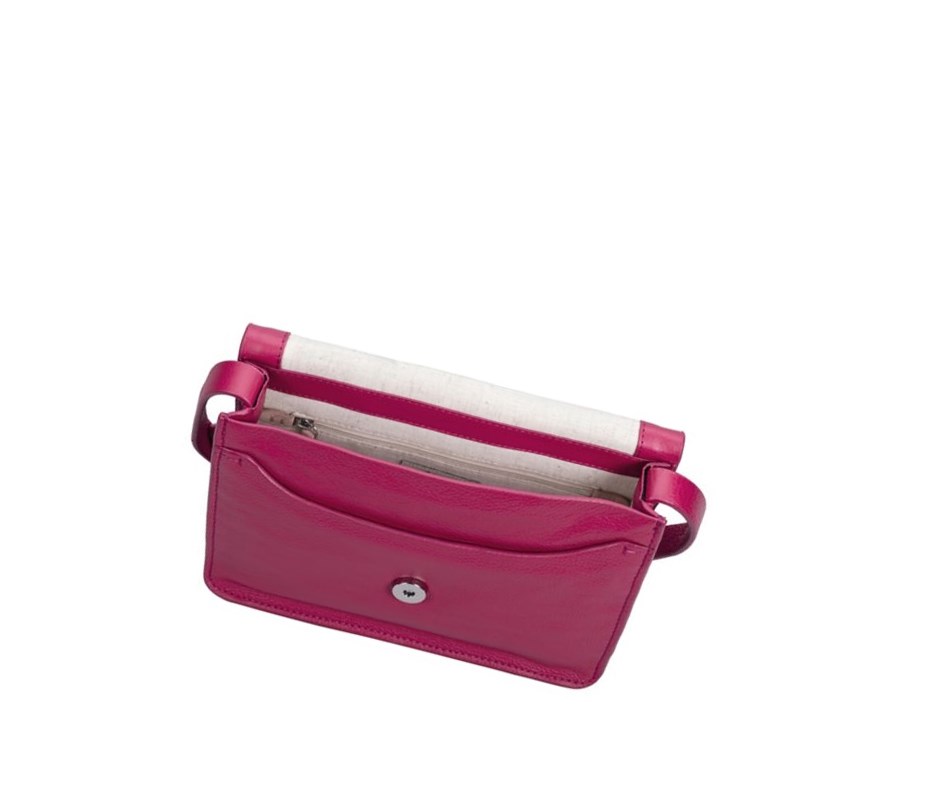 Bolsos Mini Clarks Treen River Cuero Mujer Fucsia | NVGR-52438