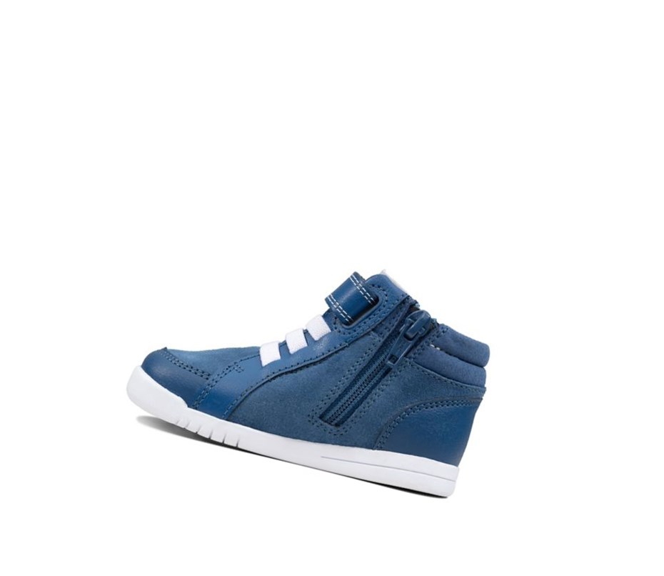 Botas Casuales Clarks Emery Beat Gamuza Niña Azules | WEDS-13870