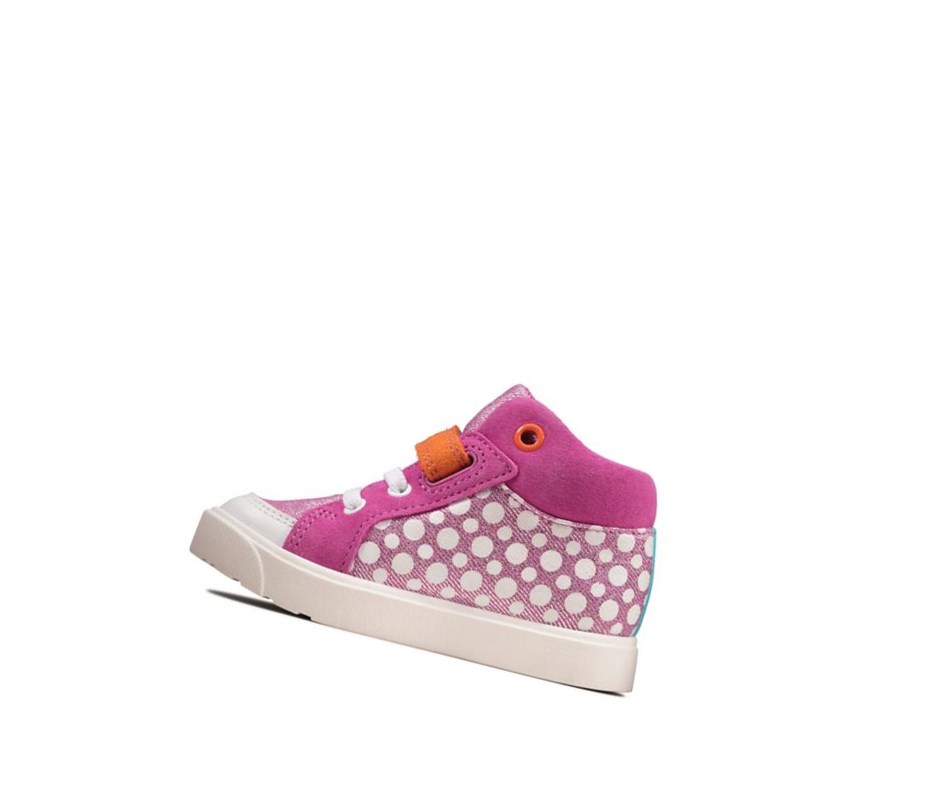 Botas Clarks City Pop Niño Rosas | MFCP-23847