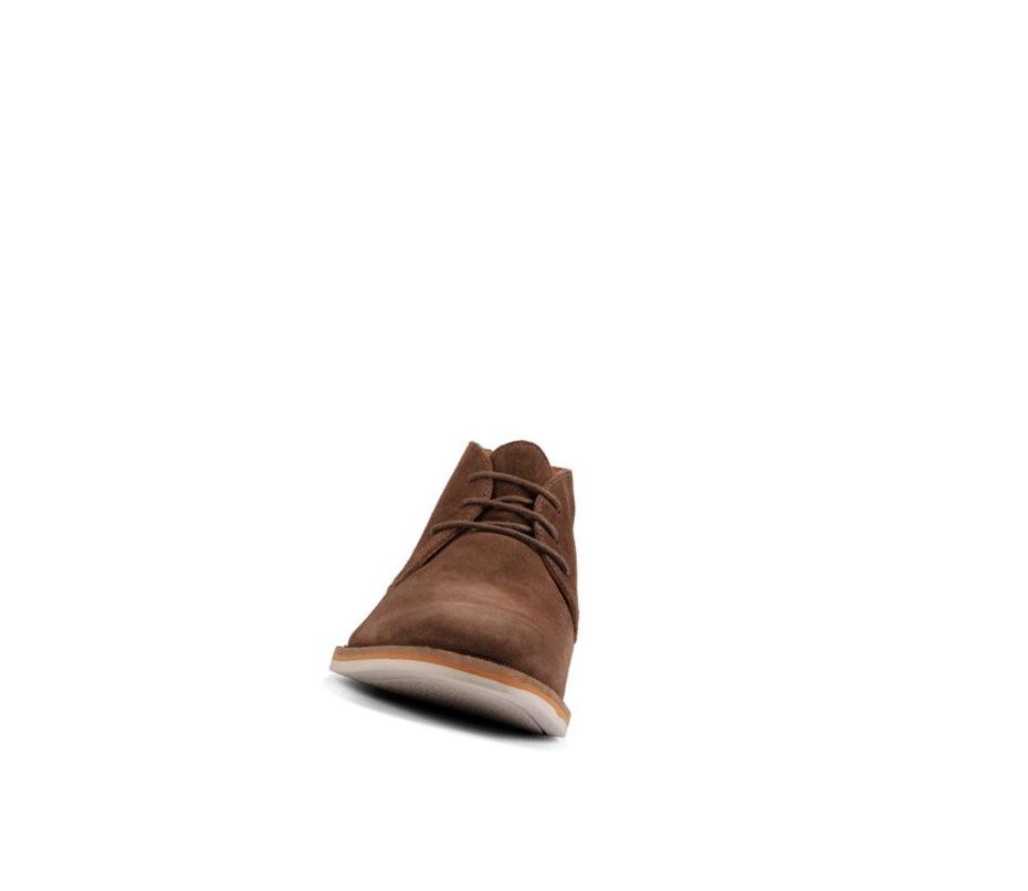 Botas De Desierto Clarks Atticus Limit Gamuza Hombre Cobra | YSVU-83157