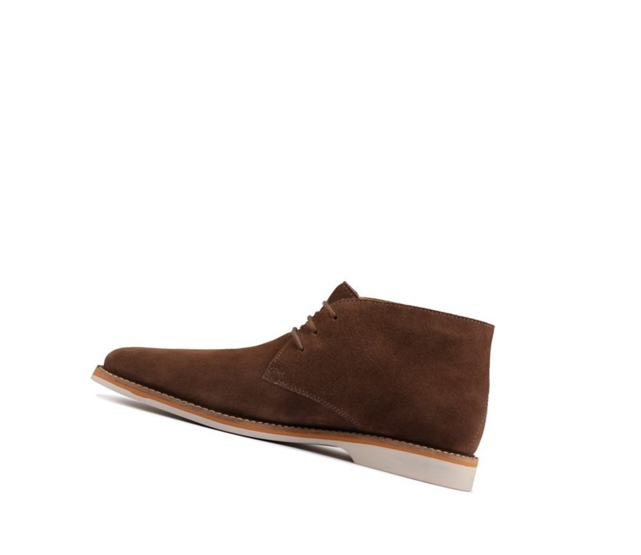 Botas De Desierto Clarks Atticus Limit Gamuza Hombre Cobra | YSVU-83157