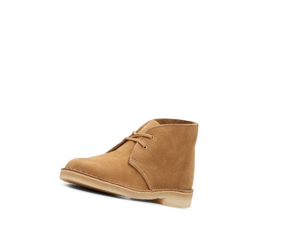 Botas De Desierto Clarks Originales Nubuck Mujer Marrones | LUDC-89645