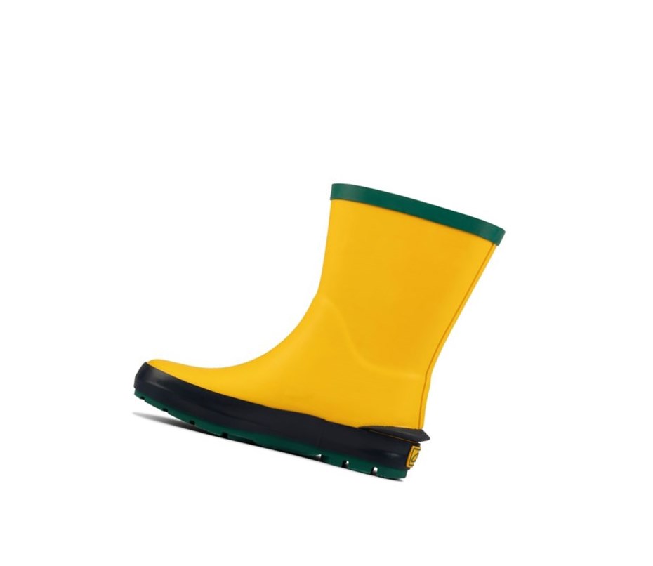 Botas de Agua Clarks Mudder Run Niño Amarillo | TUAC-08327