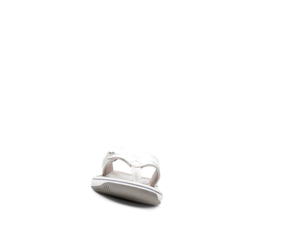 Chanclas Clarks Brinkley Sea Sintetico Mujer Blancas | EWLI-12384