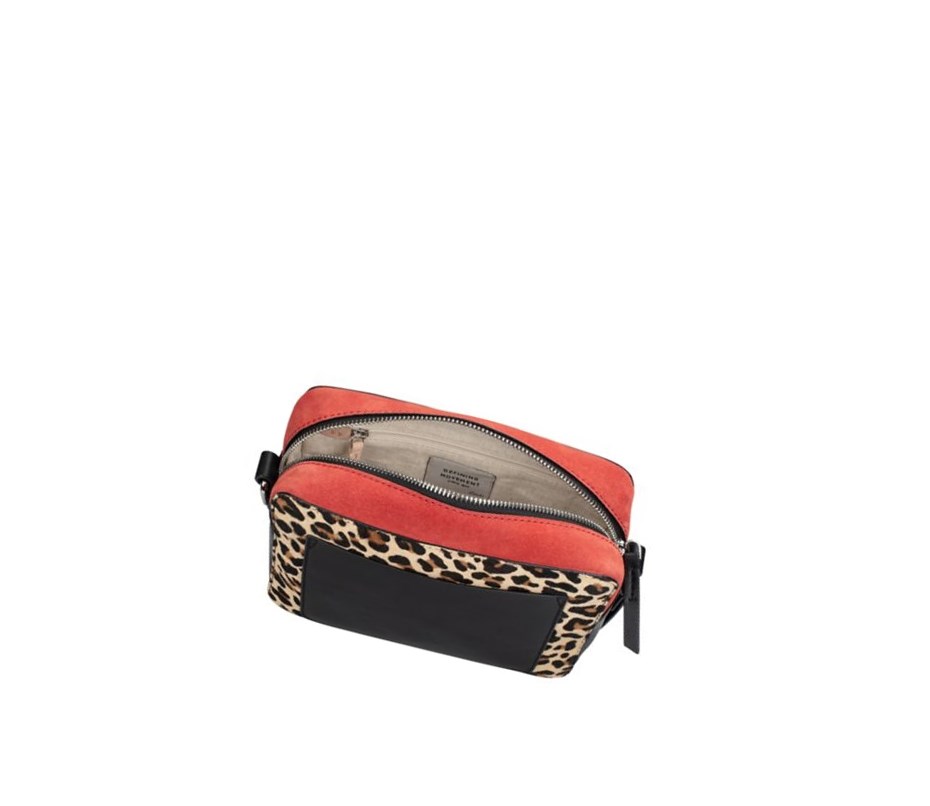 Leather Bags Clarks Marva Cove Print Cuero Mujer Leopardo | SONA-40297