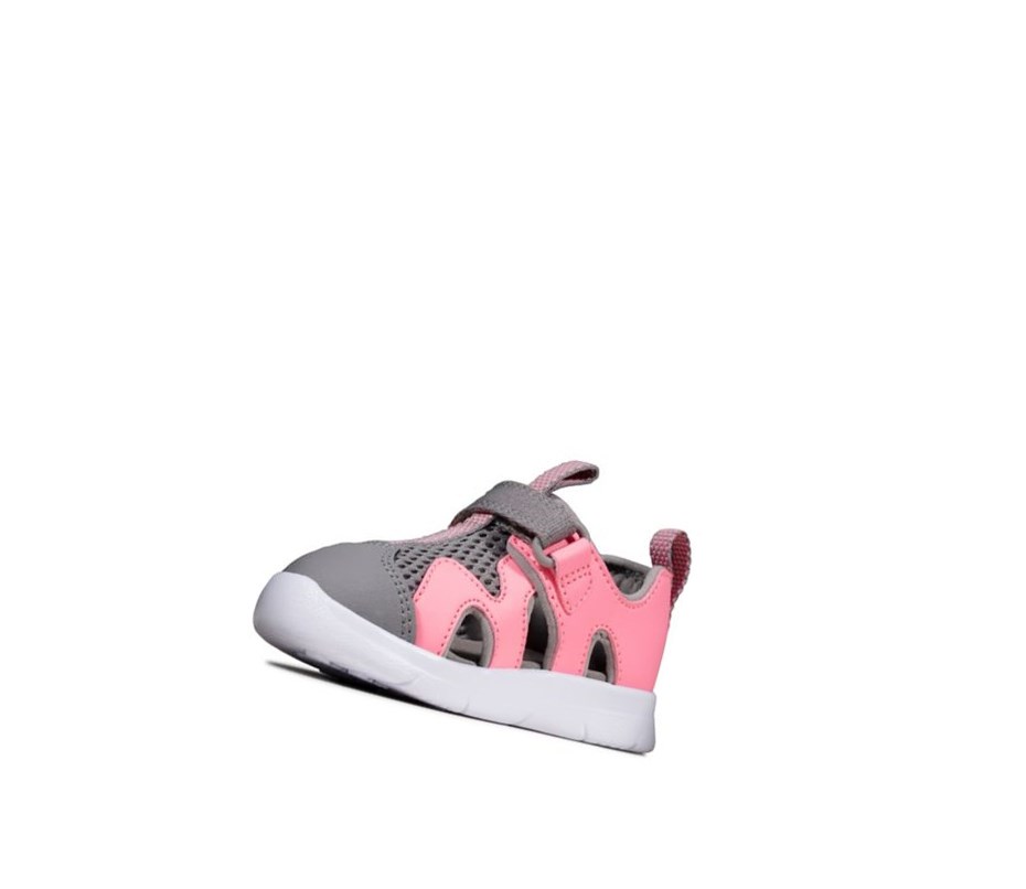 Sandalias Casuales Clarks Ath Surf Sintetico Niño Rosas | QCIV-95364