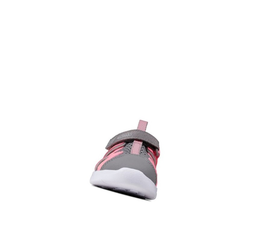 Sandalias Casuales Clarks Ath Surf Sintetico Niña Rosas | RTZM-28543