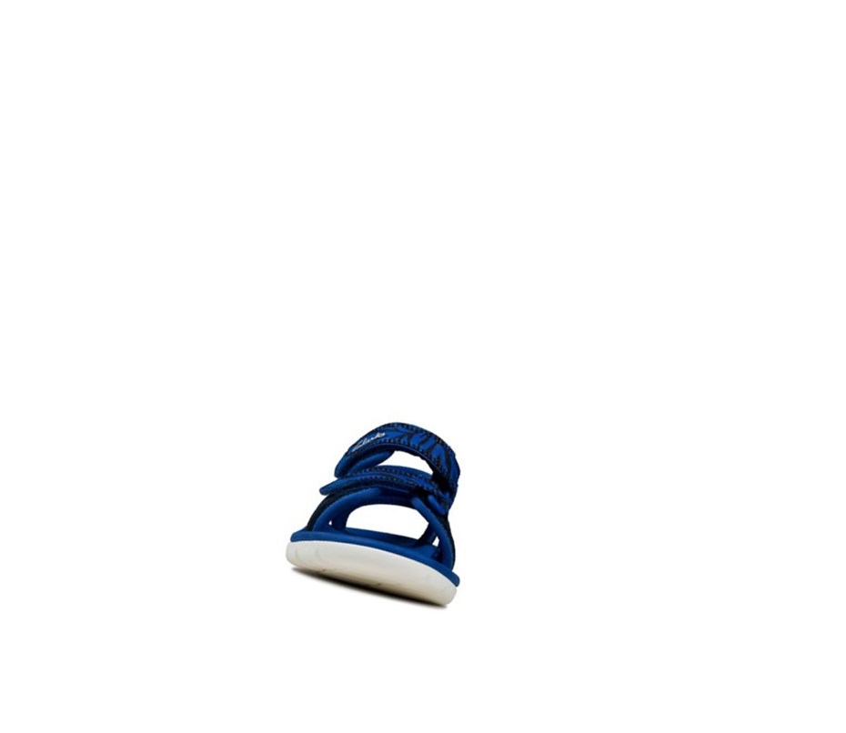 Sandalias Casuales Clarks Surfing Tide Niña Azul Marino | KSXC-93158