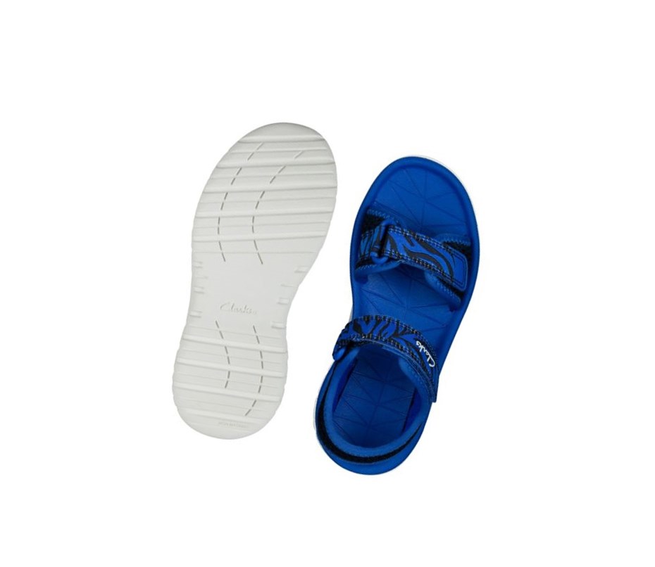 Sandalias Casuales Clarks Surfing Tide Niña Azul Marino | KSXC-93158