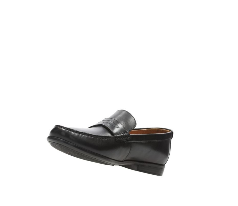 Slip On & Loafers Clarks Claude Lane Hombre Negras | TYDS-74382