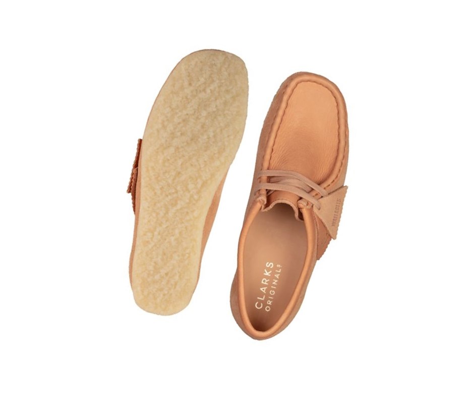 Wallabee Clarks Originales Gamuza Mujer Marrones | UJNR-38257