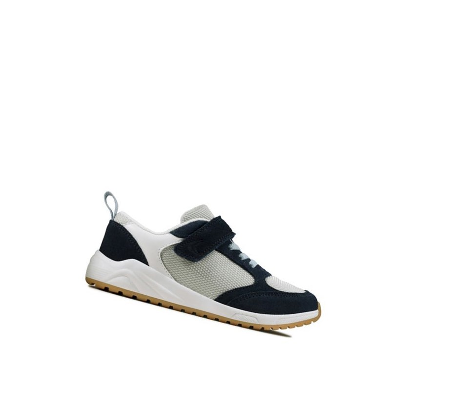 Zapatillas Clarks Aeon Flex Textil Niño Azul Marino | EFAL-28057