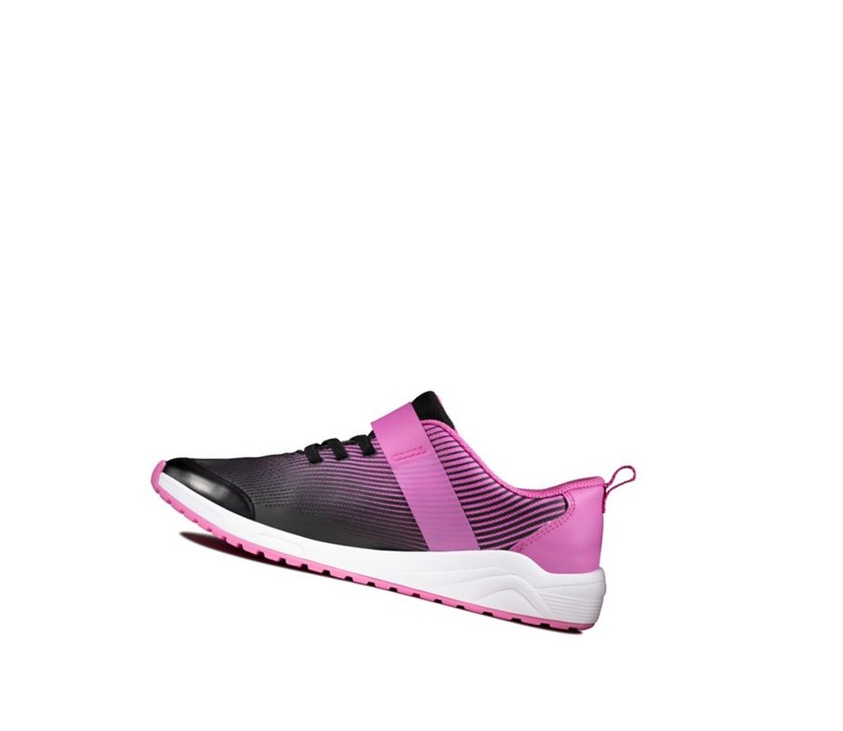 Zapatillas Clarks Aeon Pace Cuero Niño Rosas | UNFS-46901