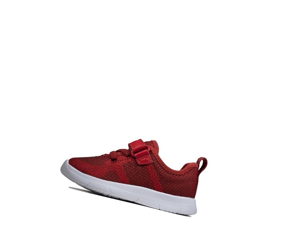 Zapatillas Clarks Ath Flux Textil Niña Burdeos | QJSO-89275