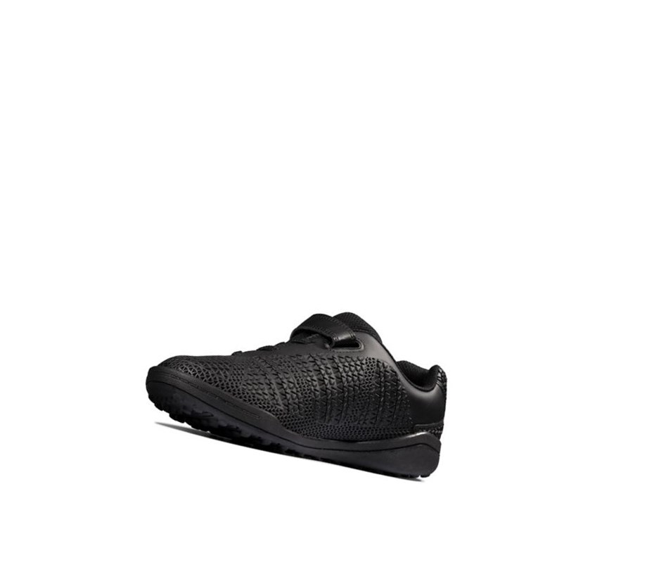 Zapatillas Clarks Award Swift Niña Negras | RMOK-61837