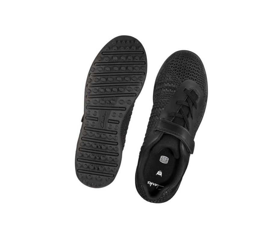 Zapatillas Clarks Award Swift Niña Negras | RMOK-61837