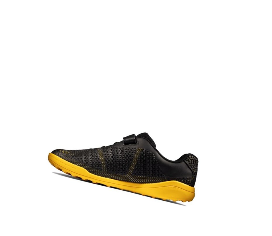 Zapatillas Clarks Award Swift Niño Negras Amarillo | QFLH-39275