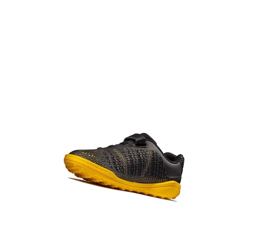 Zapatillas Clarks Award Swift Niño Negras Amarillo | ZONG-83152