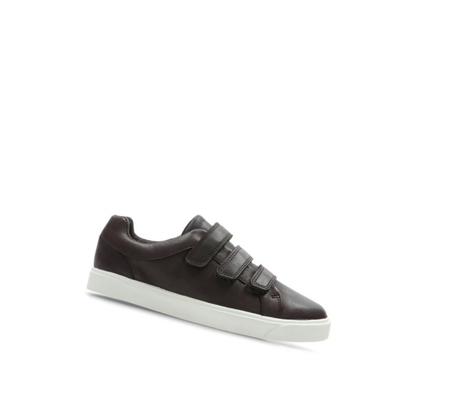 Zapatillas Clarks City Oasis Lo Cuero Niña Marrones | FXOG-67854