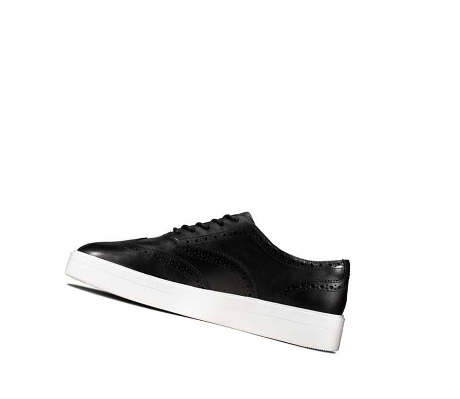 Zapatillas Clarks Hero Cuero Mujer Negras | JPAL-62547