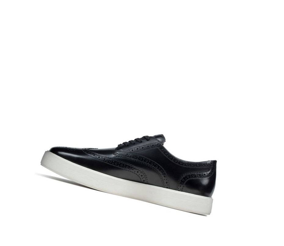 Zapatillas Clarks Hero Limit Cuero Hombre Negras | REWJ-19324