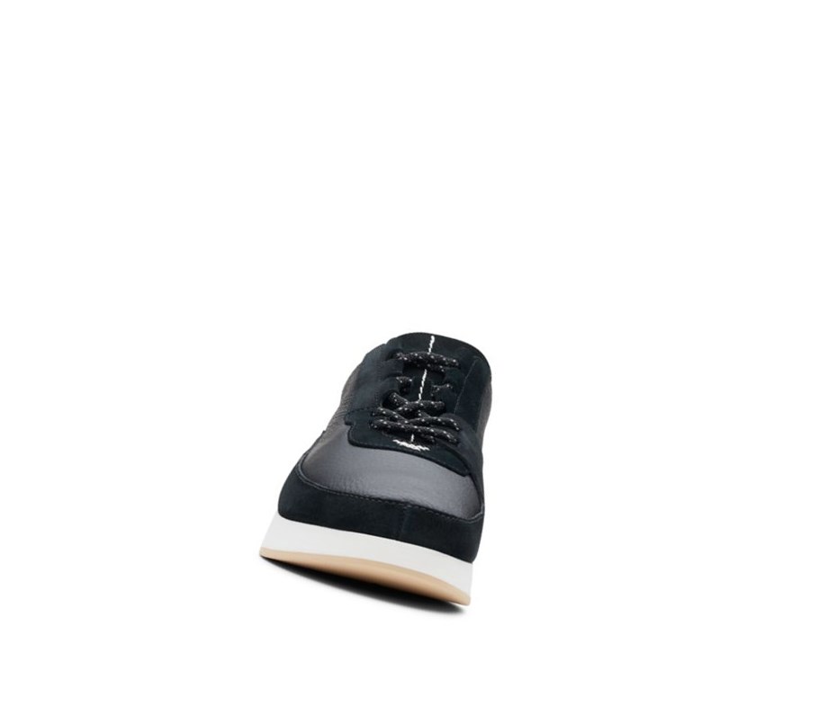 Zapatillas Clarks Kiowa Pace Hombre Negras | SKIT-16792