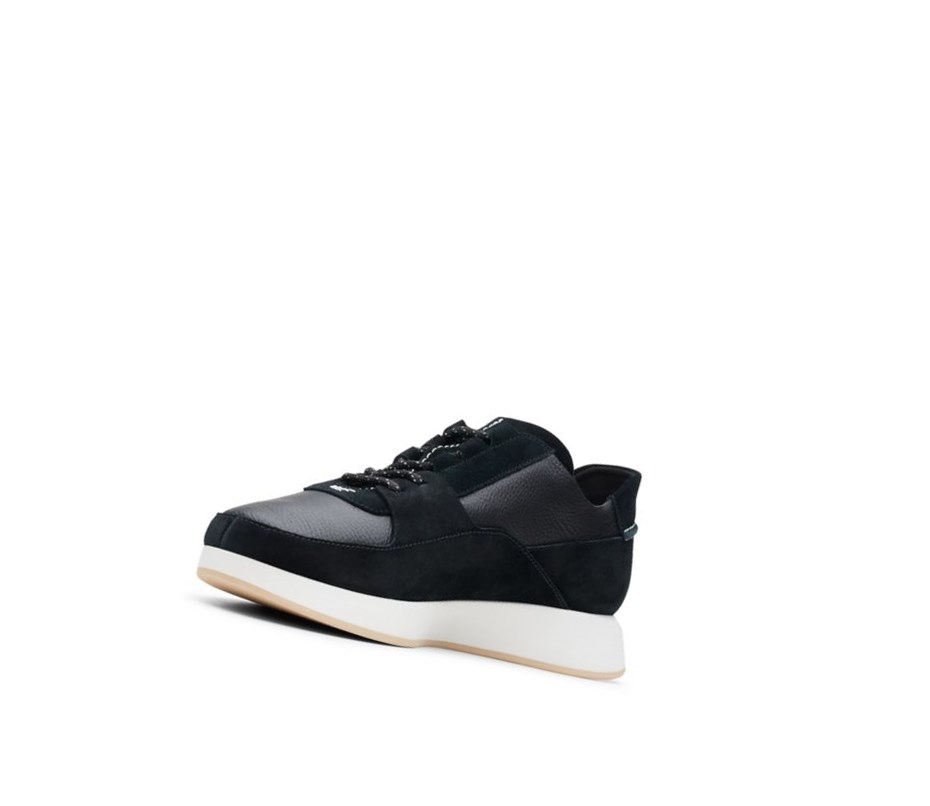 Zapatillas Clarks Kiowa Pace Hombre Negras | SKIT-16792