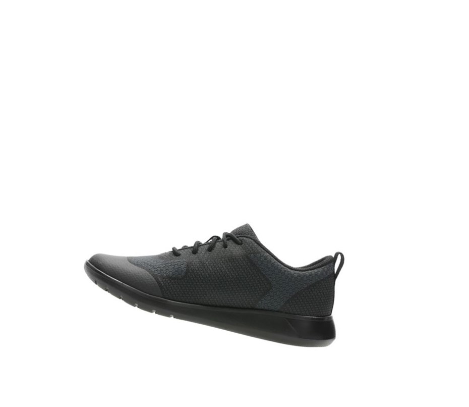 Zapatillas Clarks Scape Civic Niño Negras | WQHR-52149