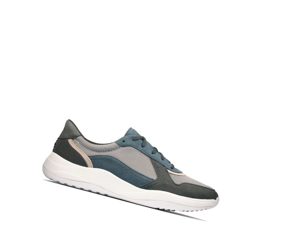 Zapatillas Clarks Sift Speed Textil Hombre Azules | OSTE-73295