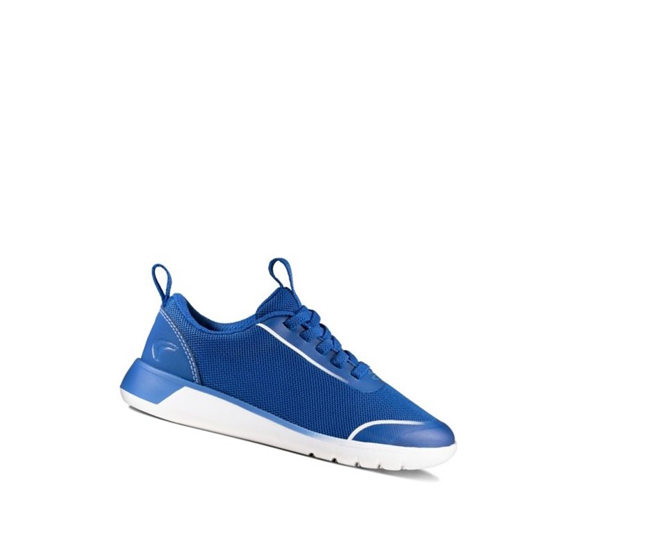 Zapatillas Clarks Suburb Spark Niña Azules | YTGK-17085