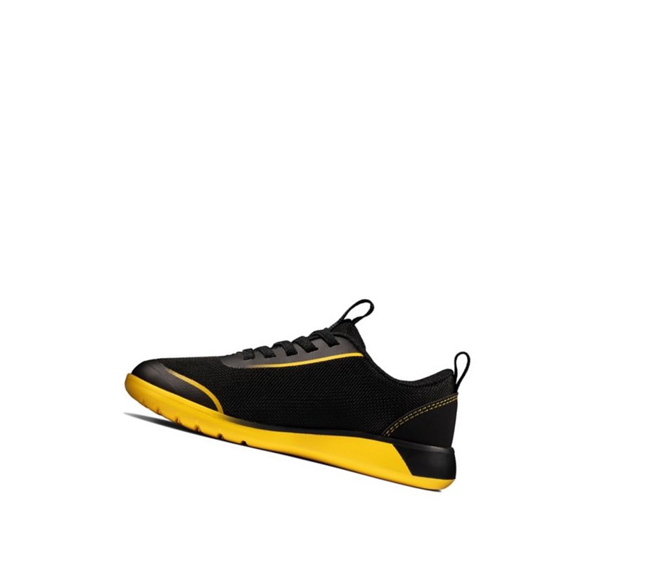 Zapatillas Clarks Suburb Spark Niña Negras Amarillo | DWOV-14537