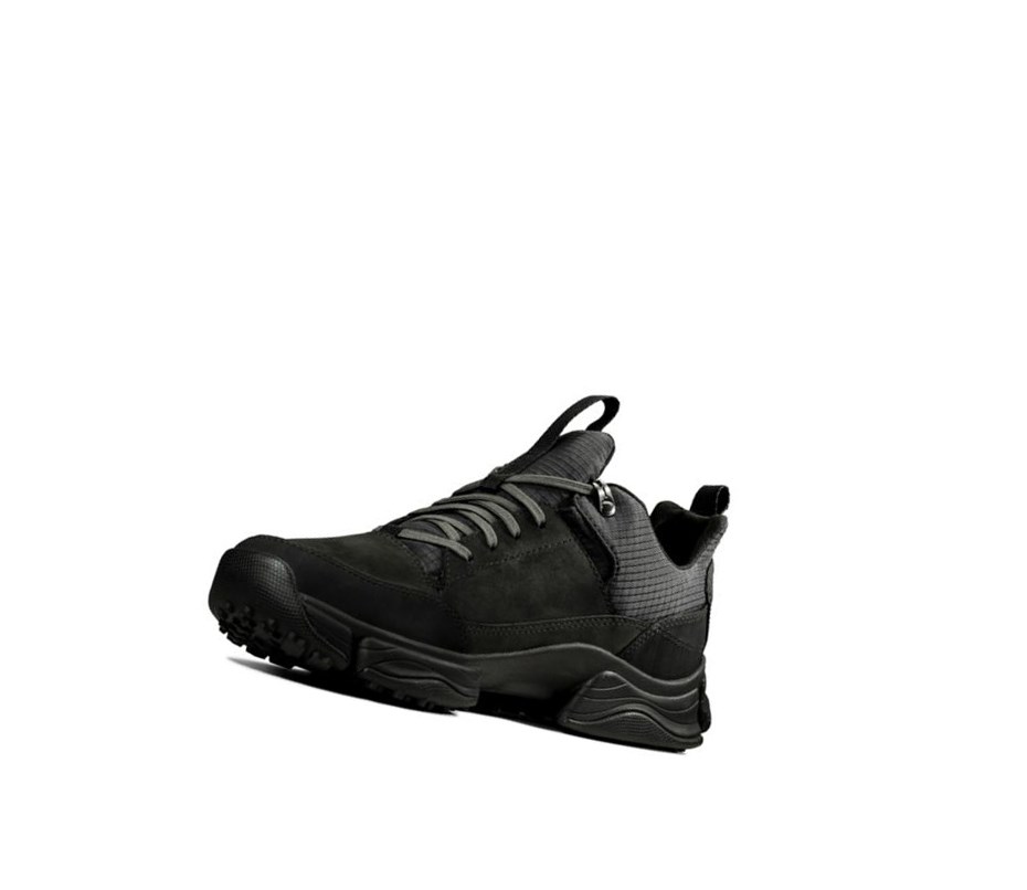 Zapatillas Clarks Tri Path Walk Textil Hombre Negras | SNHM-73569