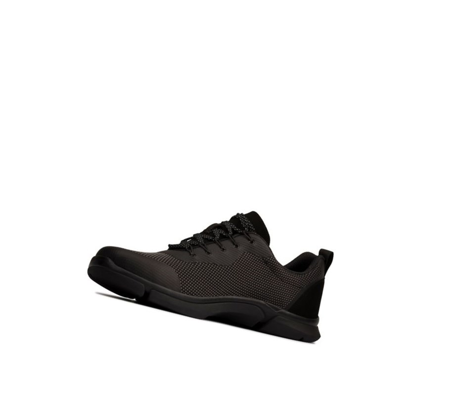 Zapatillas Clarks Triken Jump Textil Hombre Negras | AYCH-64917