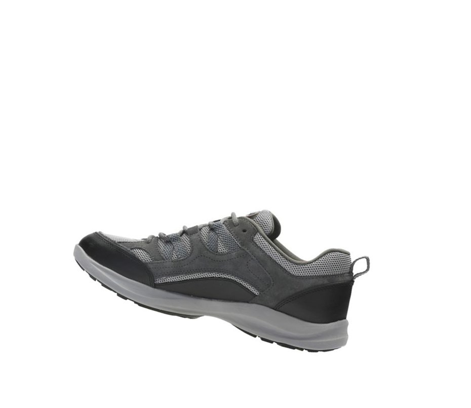 Zapatillas Clarks Wave Vista Gamuza Hombre Gris | KVAE-64790