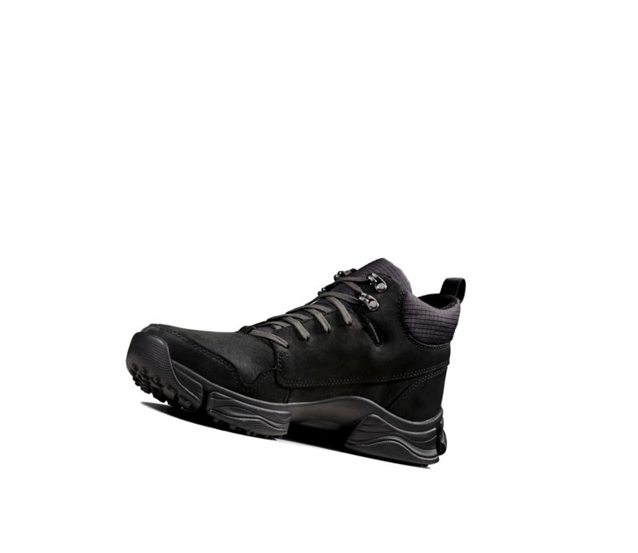 Zapatillas Para Caminar Clarks Tri Path Hike Textil Hombre Negras | LZBW-61032