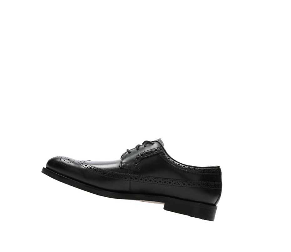 Zapatos Brogue Clarks Coling Limit Cuero Hombre Negras | MPCL-52870